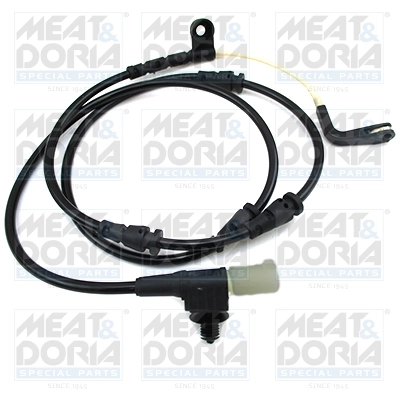 Warning Contact, brake pad wear